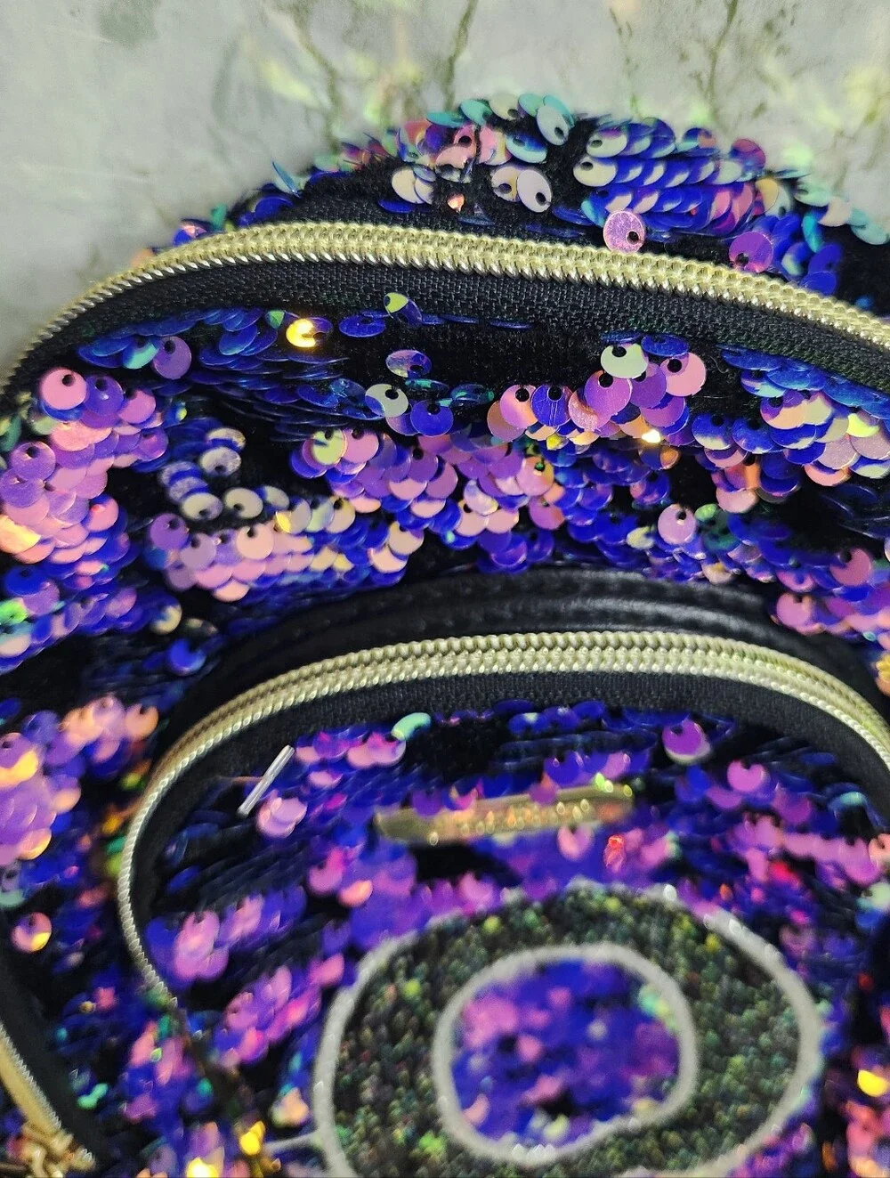Justice Sequin/Monogramm 
